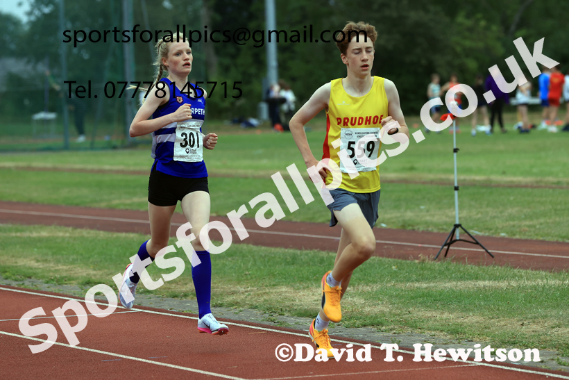 3000 metres, 2026 NEGP No. 4, Monkton. Photo: David T. Hewitson/Sports for All Pics